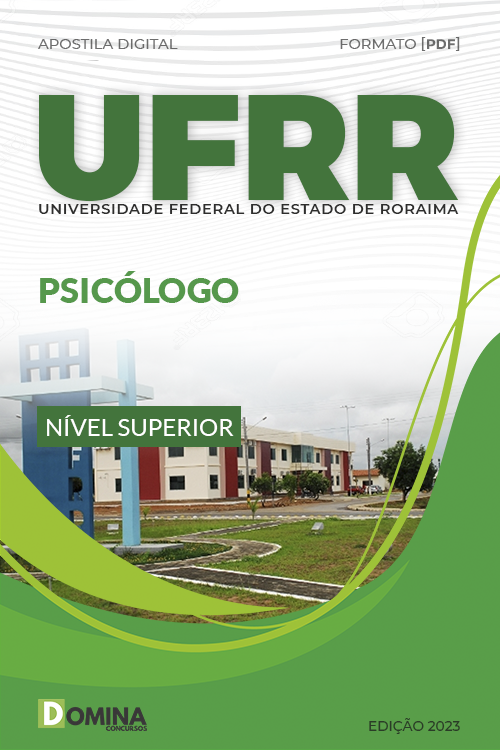 Apostila Digital Concurso UFRR 2023 Psicólogo