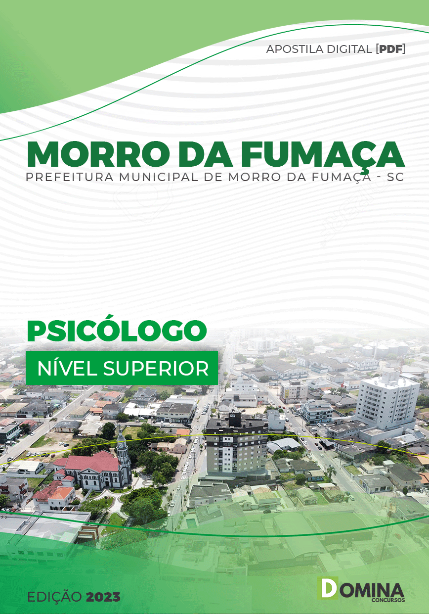 Apostila Pref Morro da Fumaça SC 2023 Psicólogo