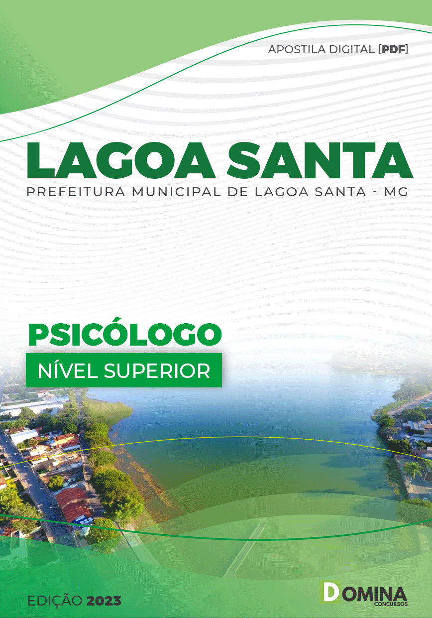 Apostila Digital Pref Lagoa Santa GO 2023 Psicólogo