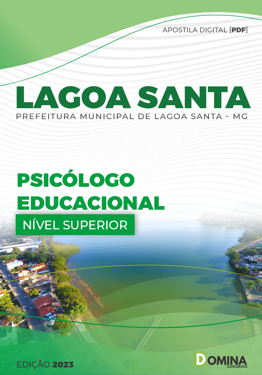 Apostila Digital Pref Lagoa Santa GO 2023 Psicólogo Educacional