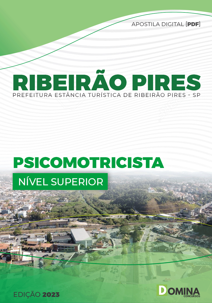 Apostila Digital Pref Ribeirão Pires SP 2023 Psicomotricista