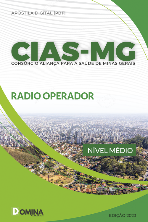Apostila Digital CIAS MG 2023 Radio Operador TARM