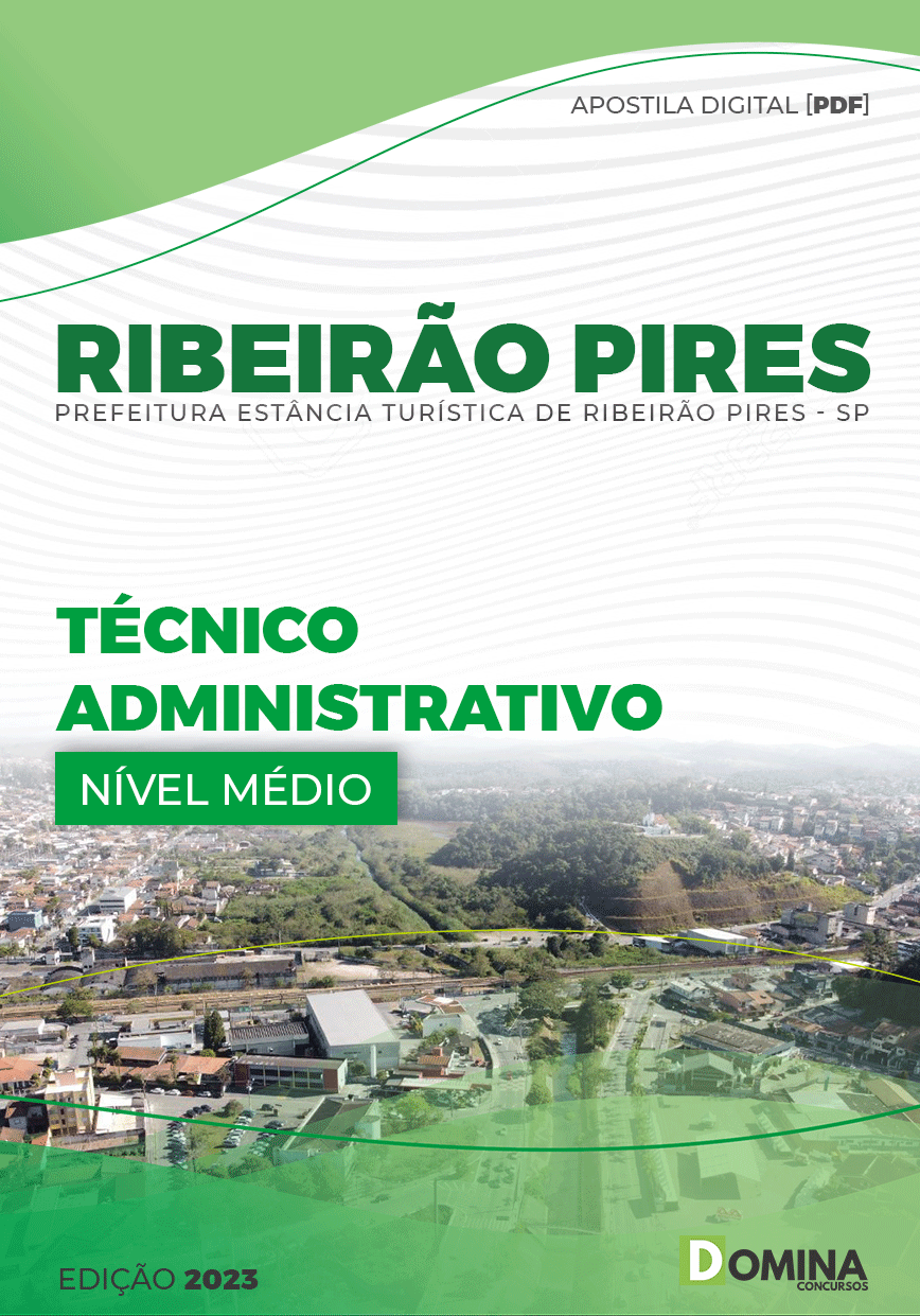 Apostila Pref Ribeirão Pires SP 2023 Técnico Administrativo
