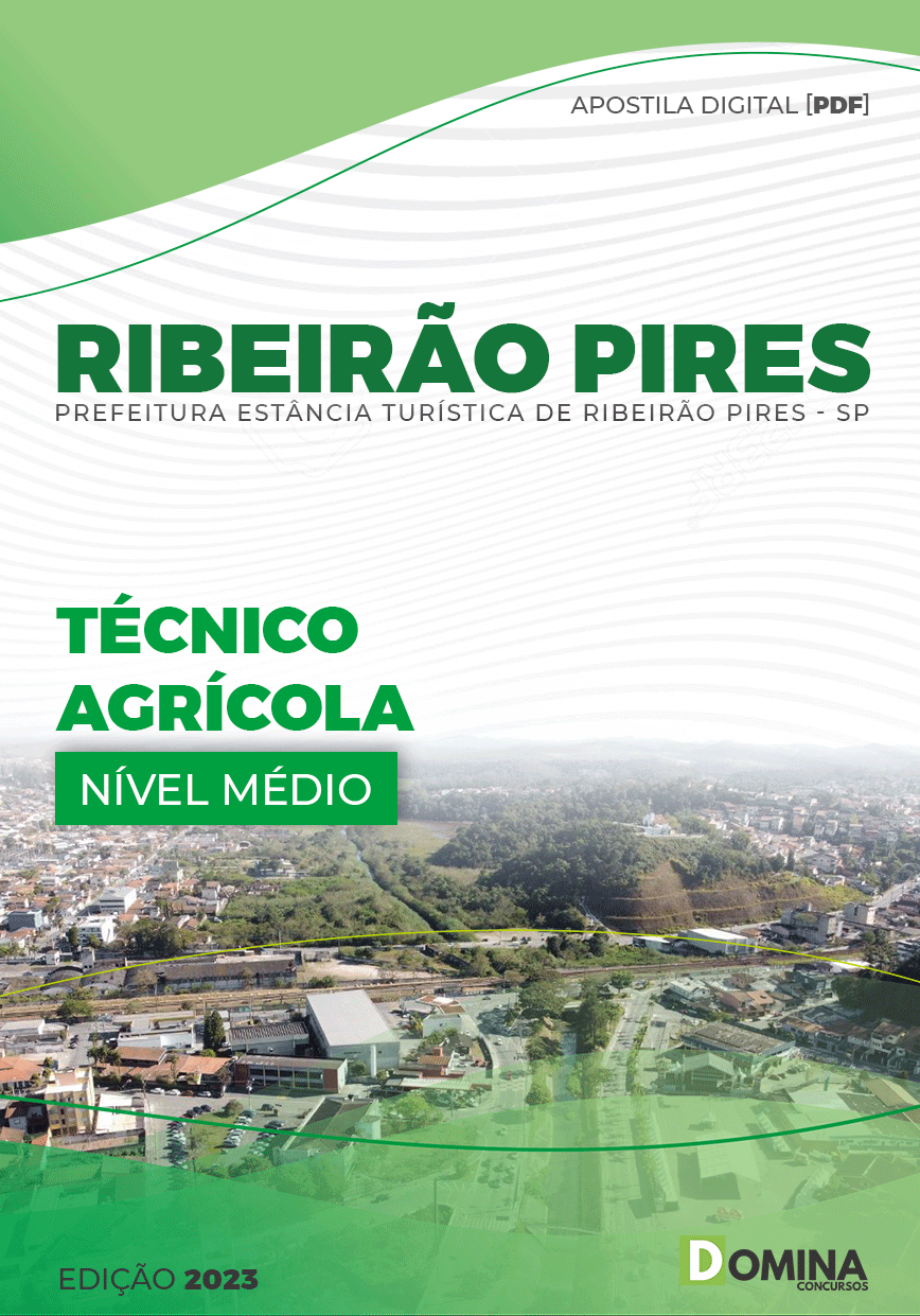 Apostila Pref Ribeirão Pires SP 2023 Técnico Agrícola