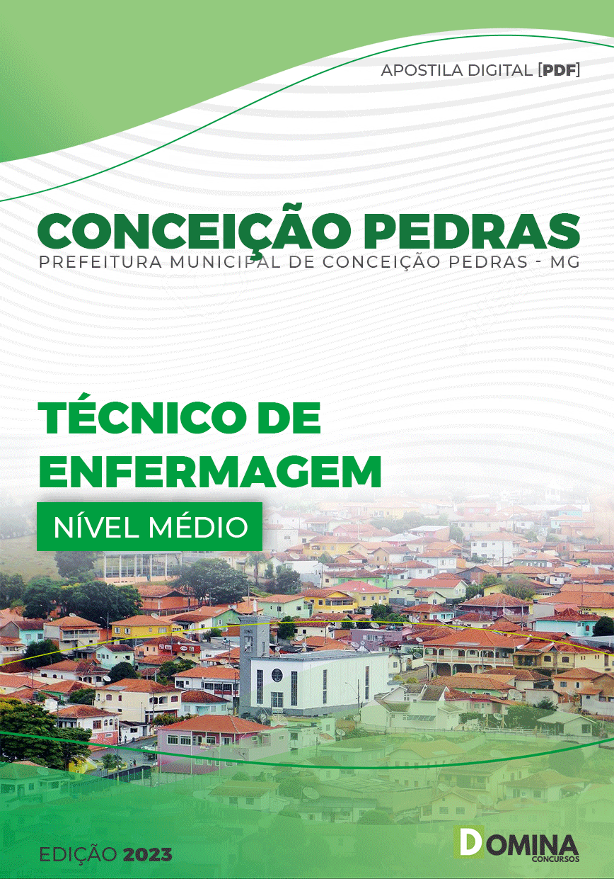 Apostila Pref Conceição Pedras MG 2023 Técnico Enfermagem