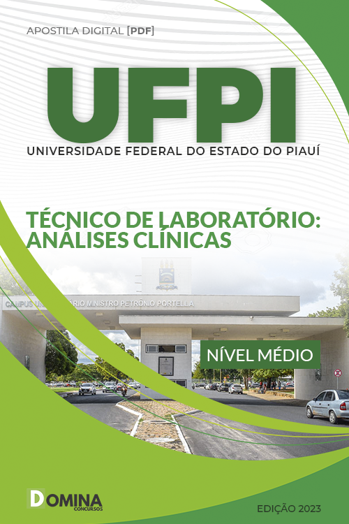 Apostila UFPI 2023 Técnico Laboratório Analises Clínicas