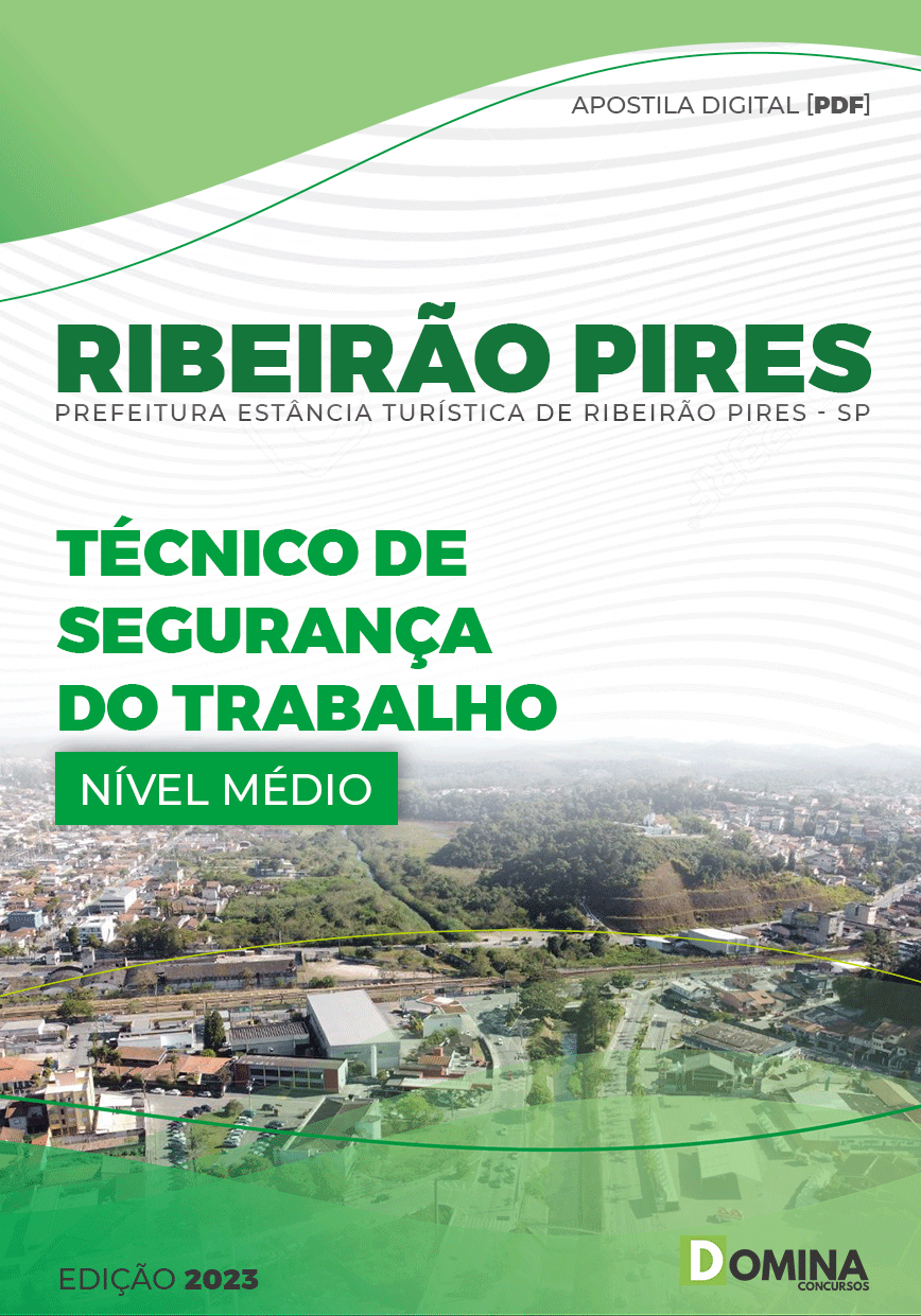 Apostila Pref Ribeirão Pires SP 2023 Técnico Segurança Trabalho