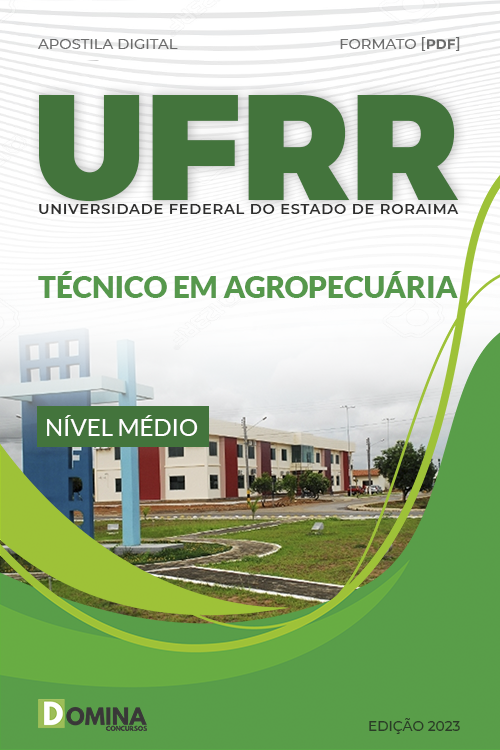 Apostila Digital Concurso UFRR 2023 Técnico Agropecuária