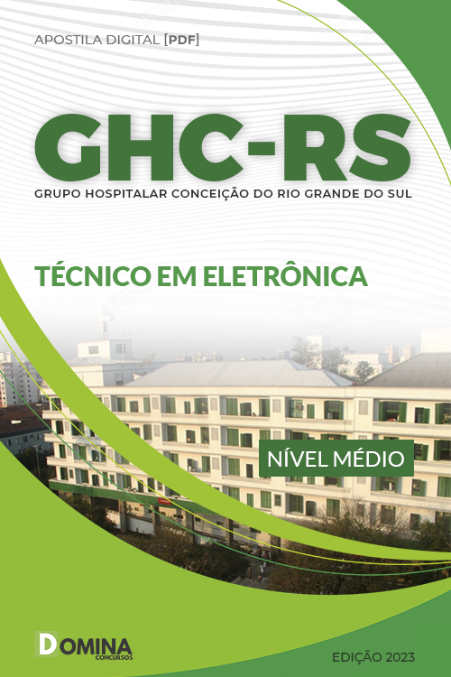 Apostila Digital Concurso GHC 2023 Técnico Eletrônica