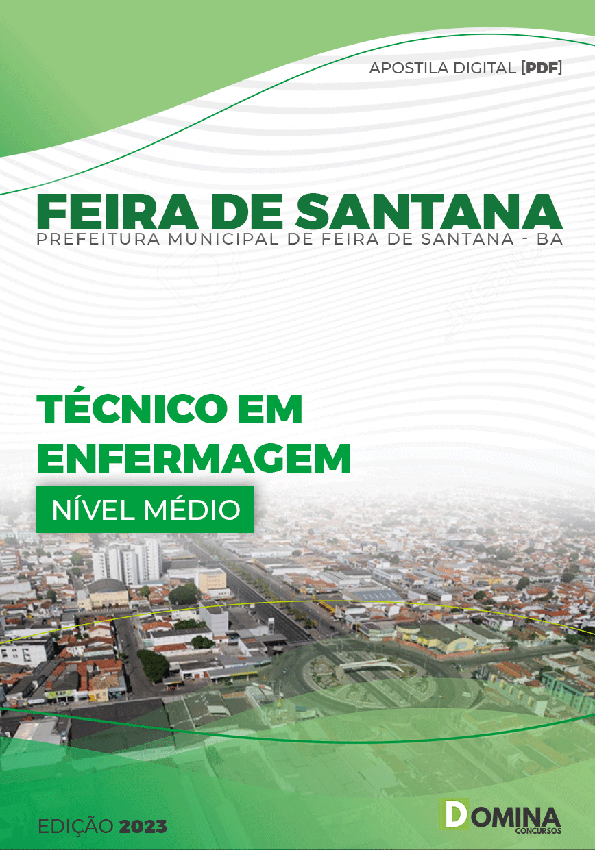 Apostila Pref Feira De Santana BA 2023 Técnico Enfermagem