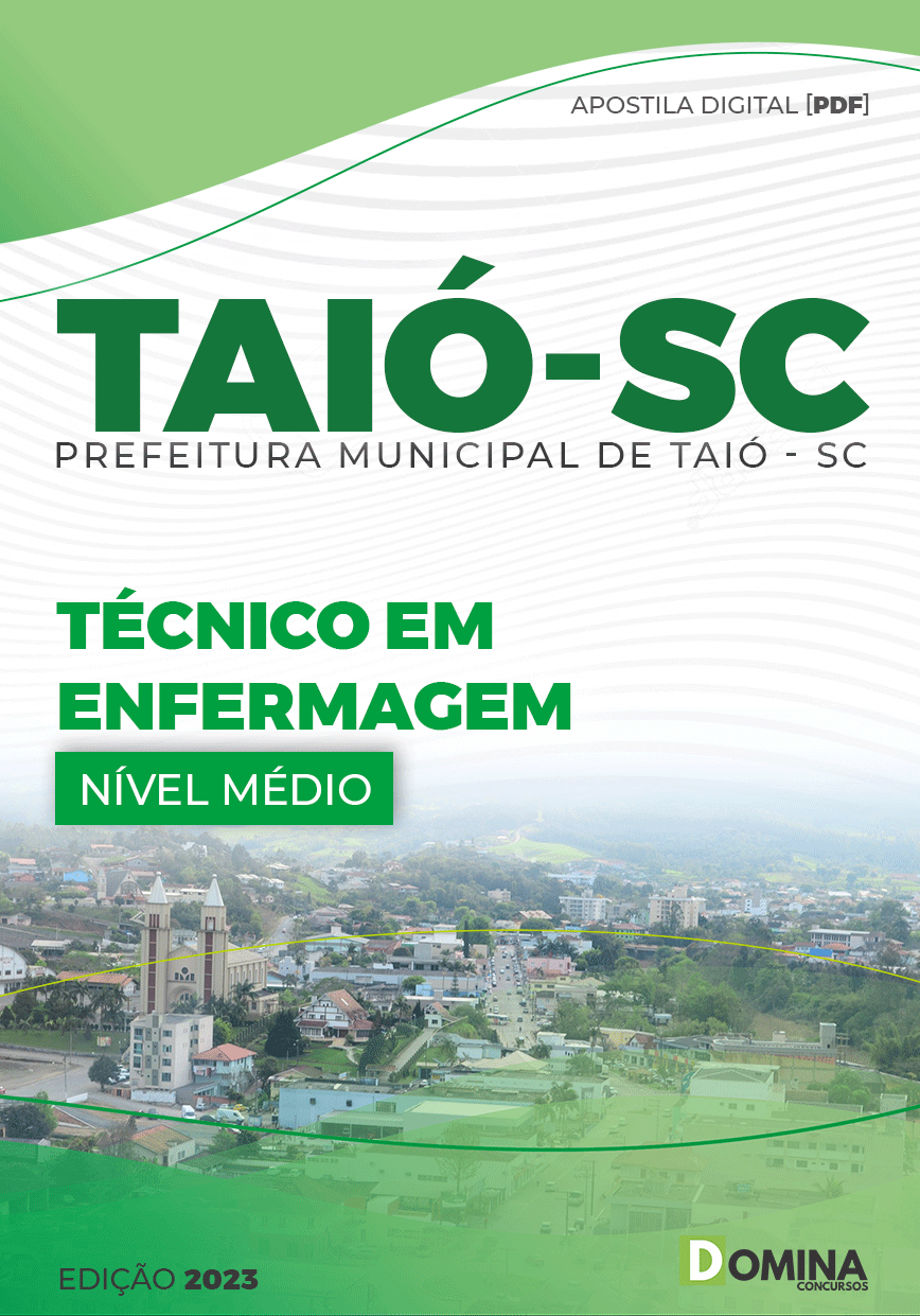 Apostila Concurso Pref Taió SC 2023 Técnico Enfermagem