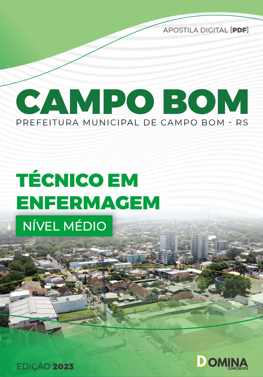 Apostila Pref Campo Bom RS 2023 Técnico Enfermagem