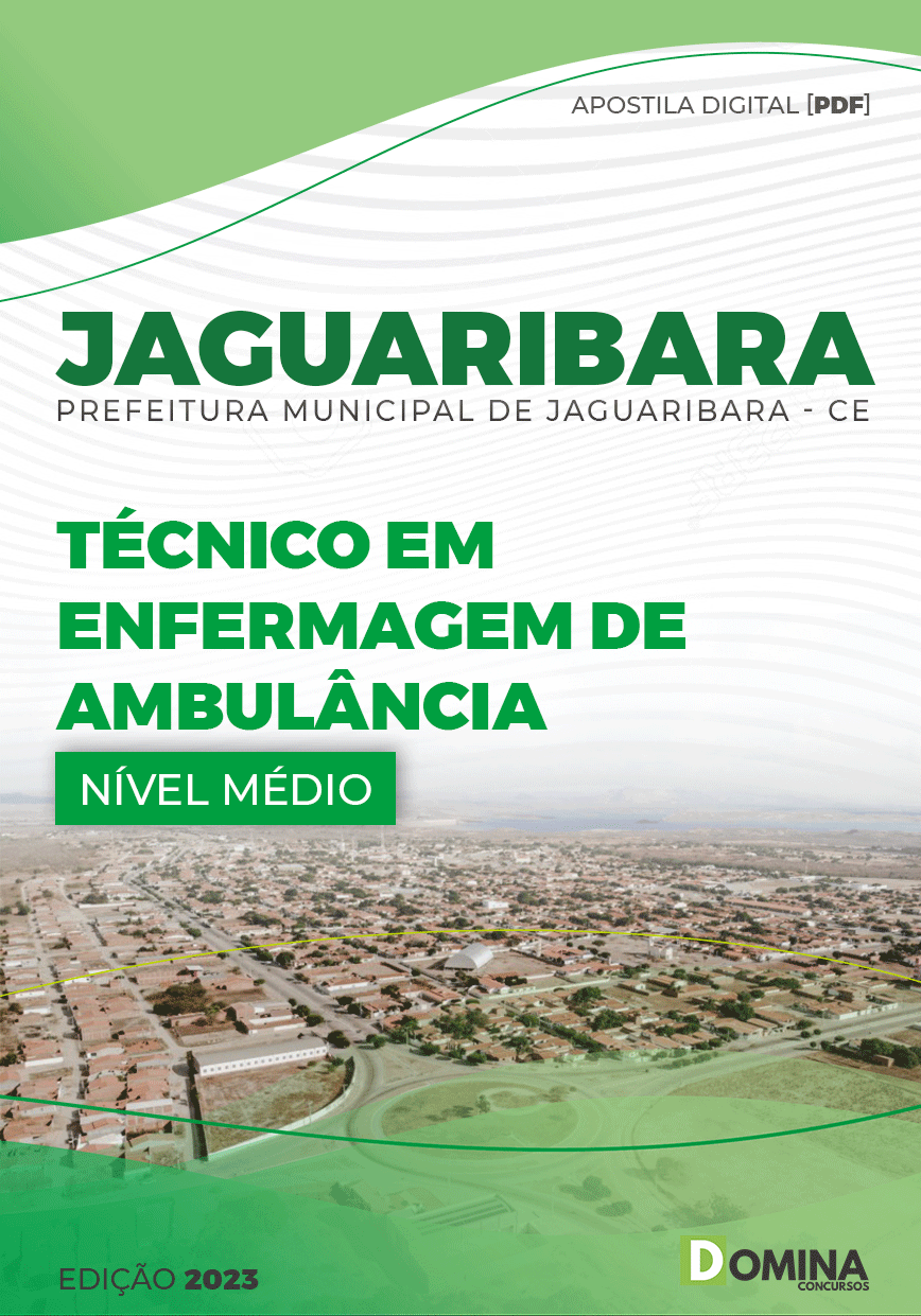 Apostila Pref Jaguaribara CE 2023 Técnico Enfermagem Ambulância