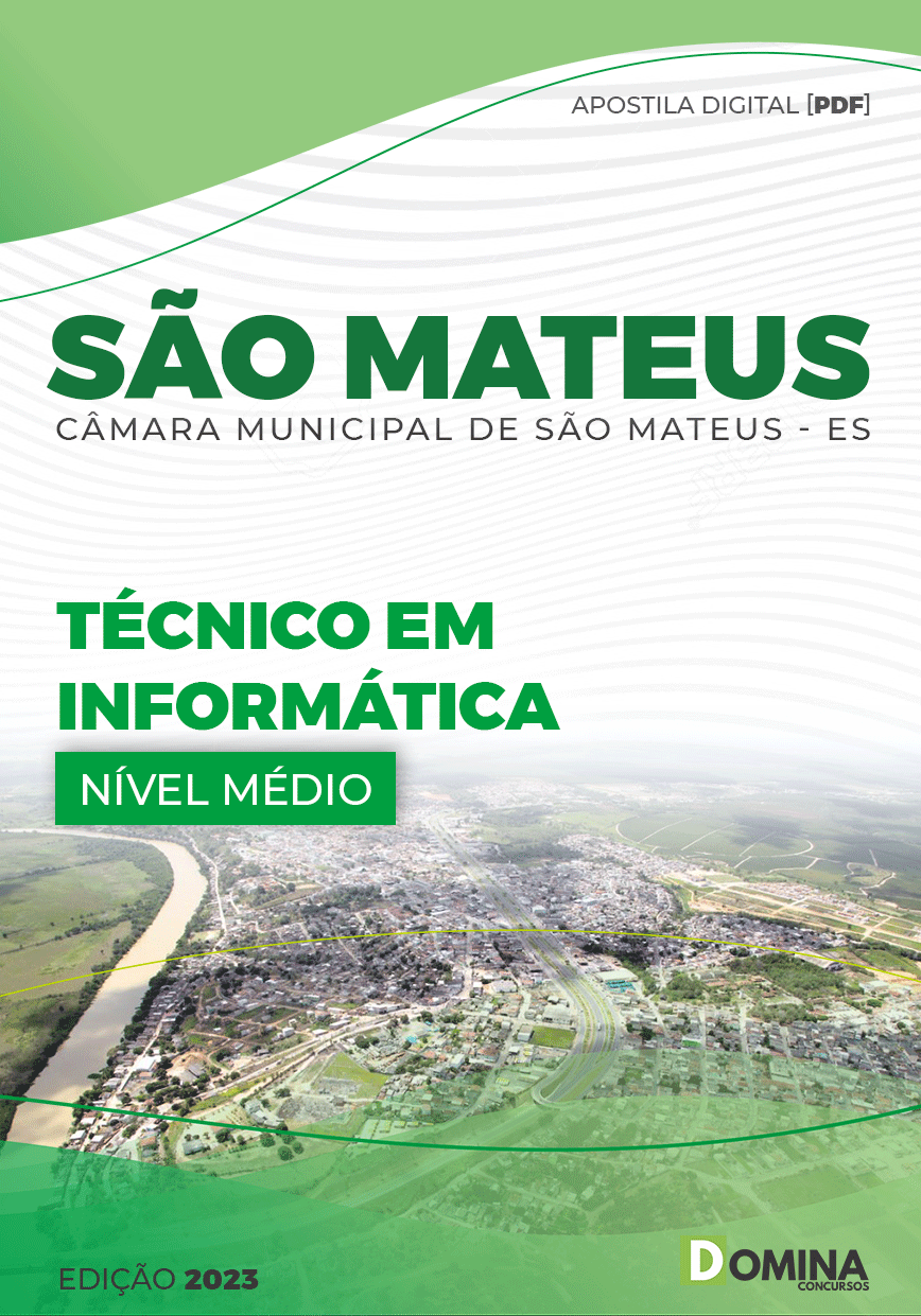 Apostila Câmara São Mateus ES 2023 Técnico Informática