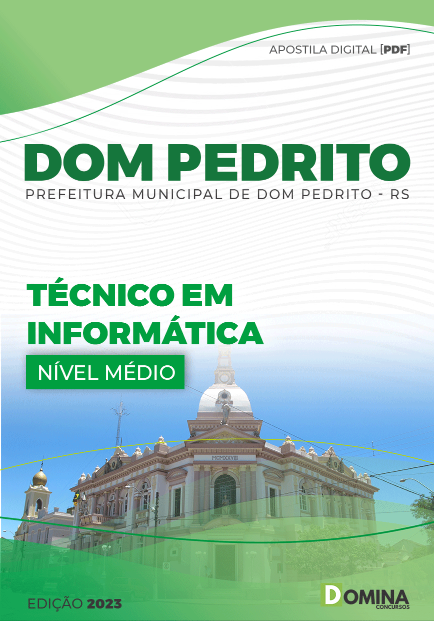 Apostila Pref Dom Pedrito RS 2023 Técnico Informática