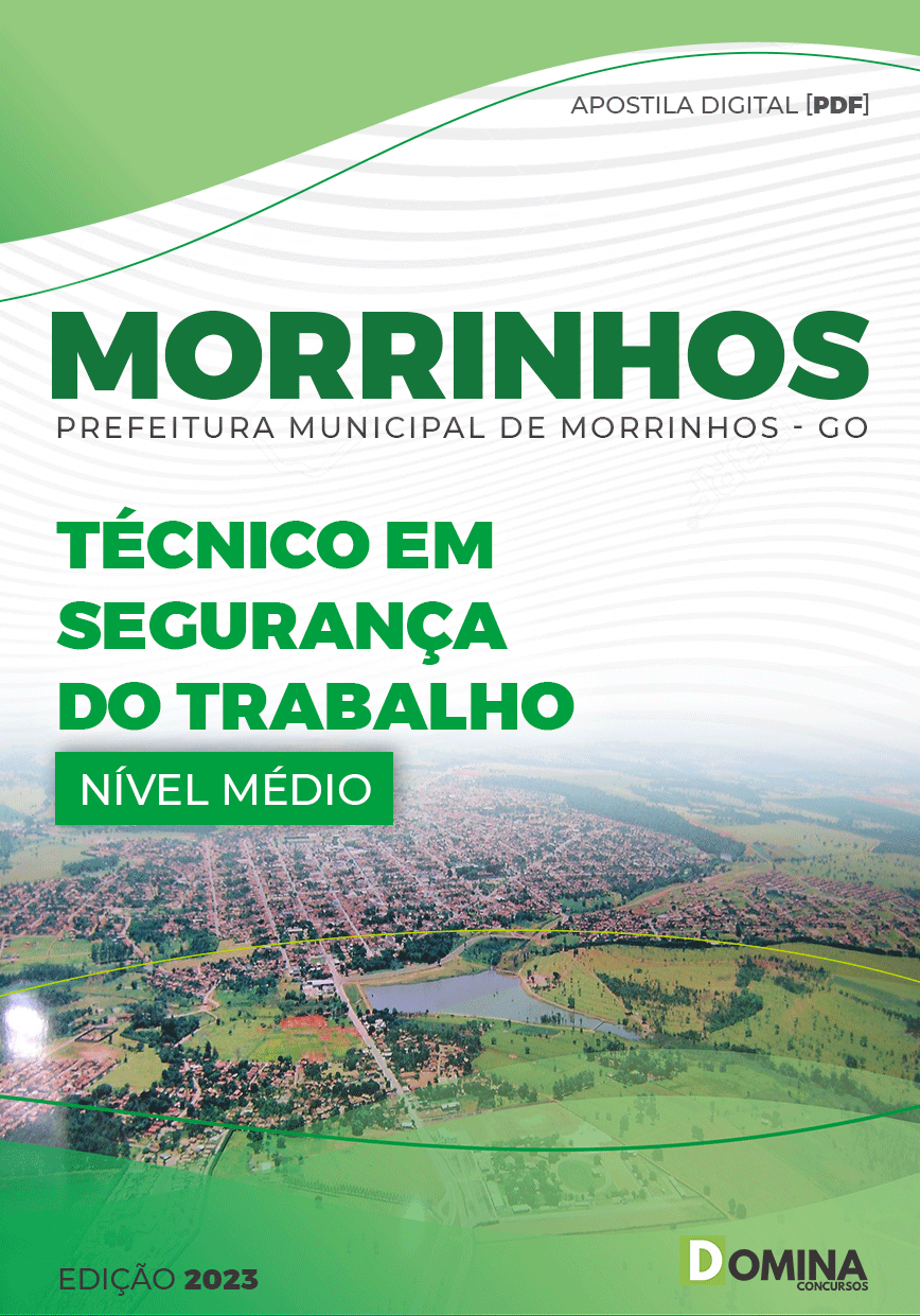 Apostila Pref Morrinhos GO 2023 Técnico Segurança Trabalho