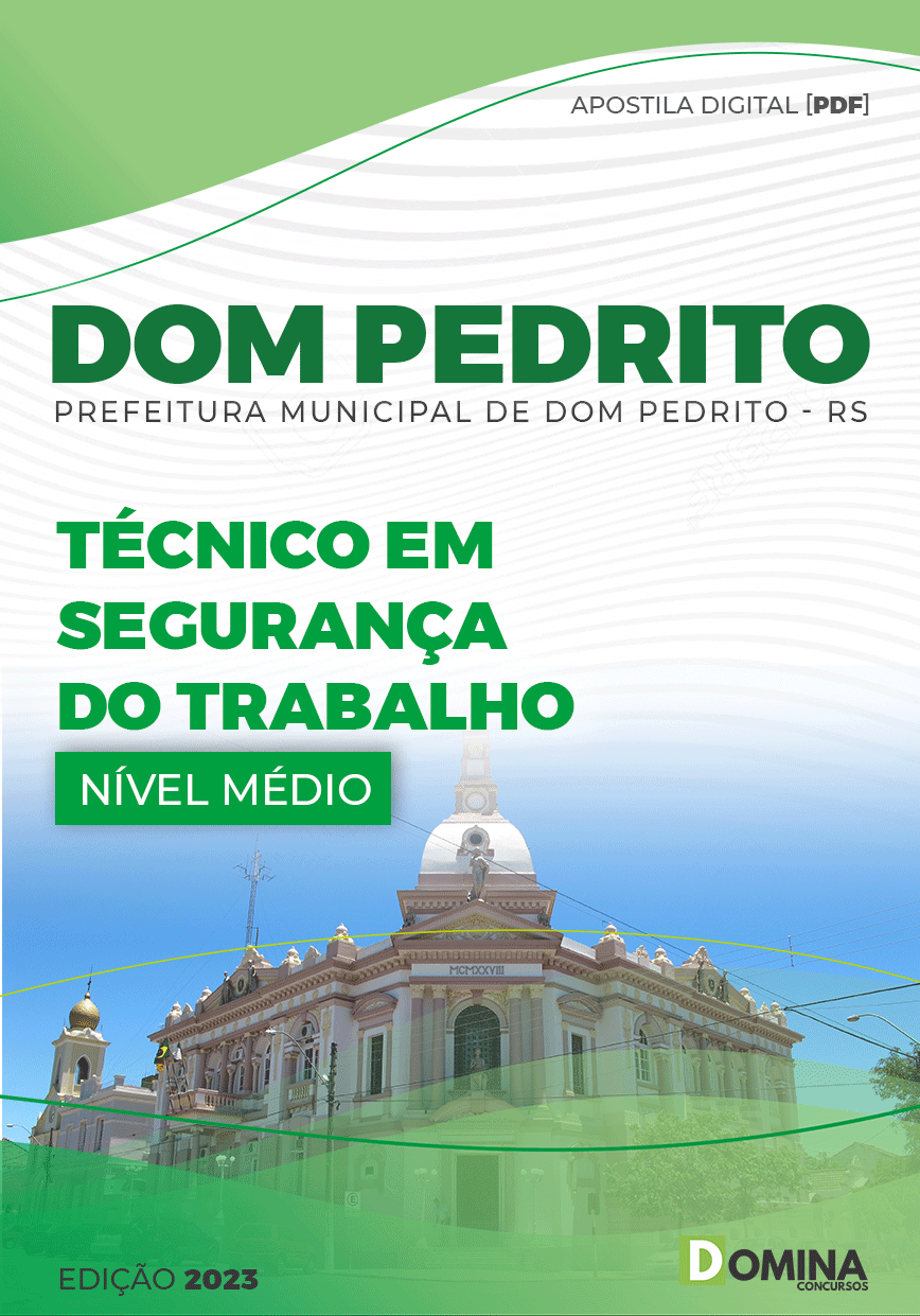 Apostila Pref Dom Pedrito RS 2023 Técnico Segurança Trabalho