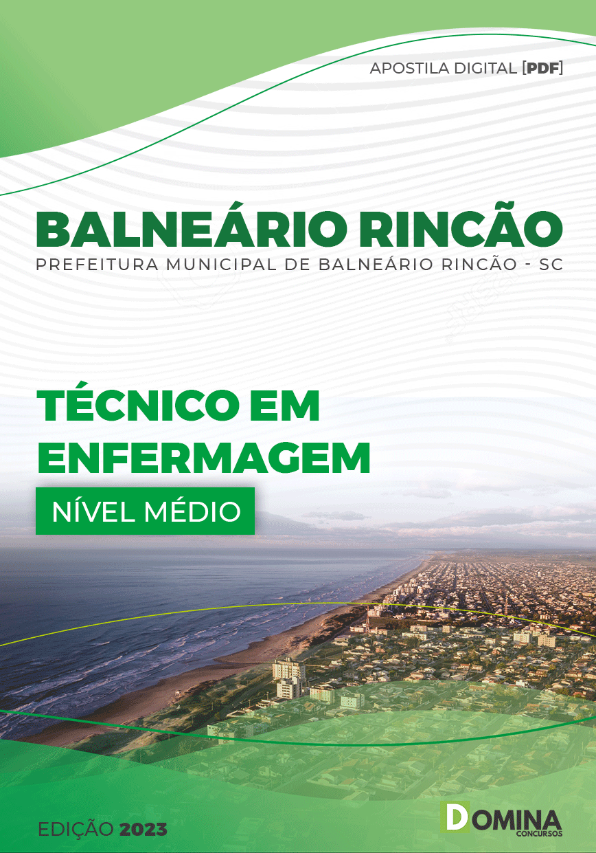 Apostila Pref Balneário Rincão SC 2023 Técnico Enfermagem