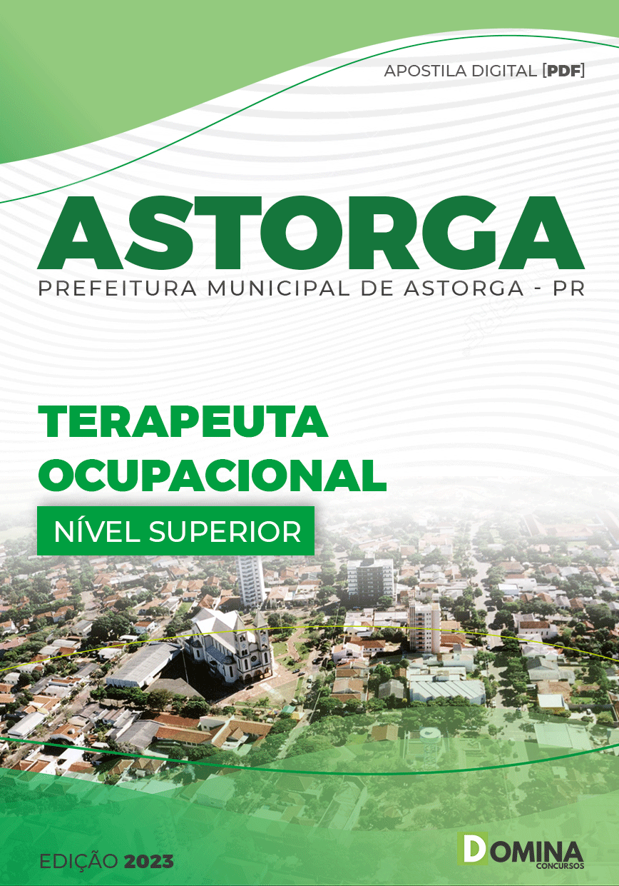 Apostila Concurso Pref Astorga PR 2023 Terapeuta Ocupacional