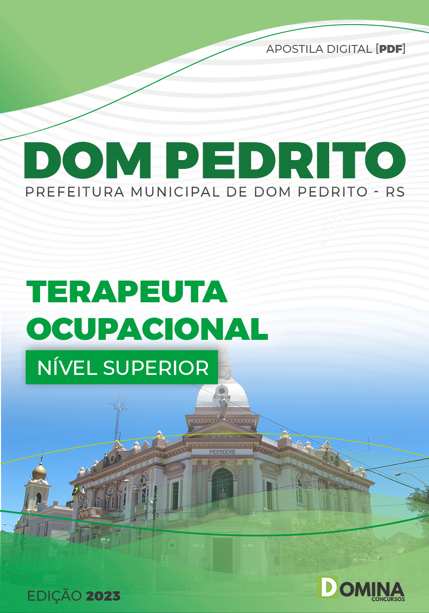 Apostila Pref Dom Pedrito RS 2023 Terapeuta Ocupacional