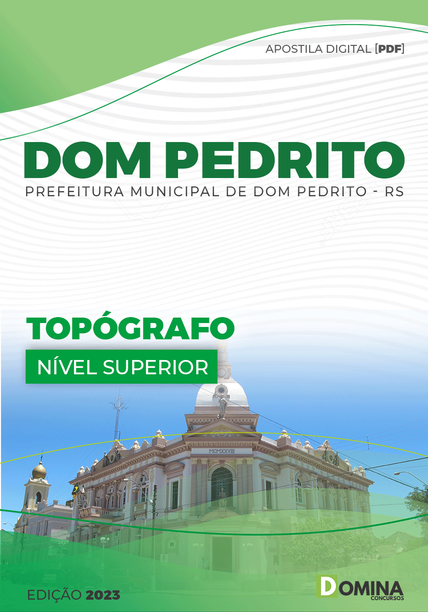 Apostila Digital Pref Dom Pedrito RS 2023 Topógrafo