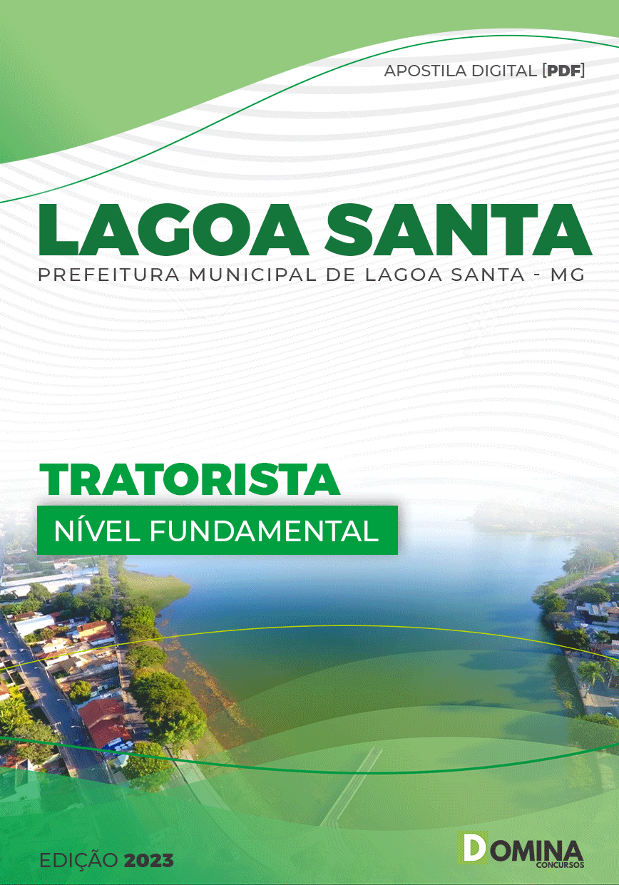 Apostila Digital Pref Lagoa Santa GO 2023 Tratorista