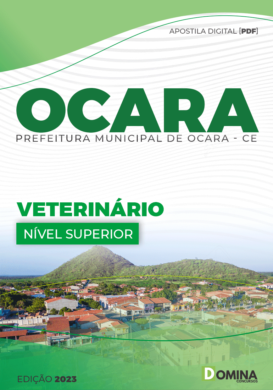 Apostila Concurso Pref Ocara CE 2023 Médico Veterinário