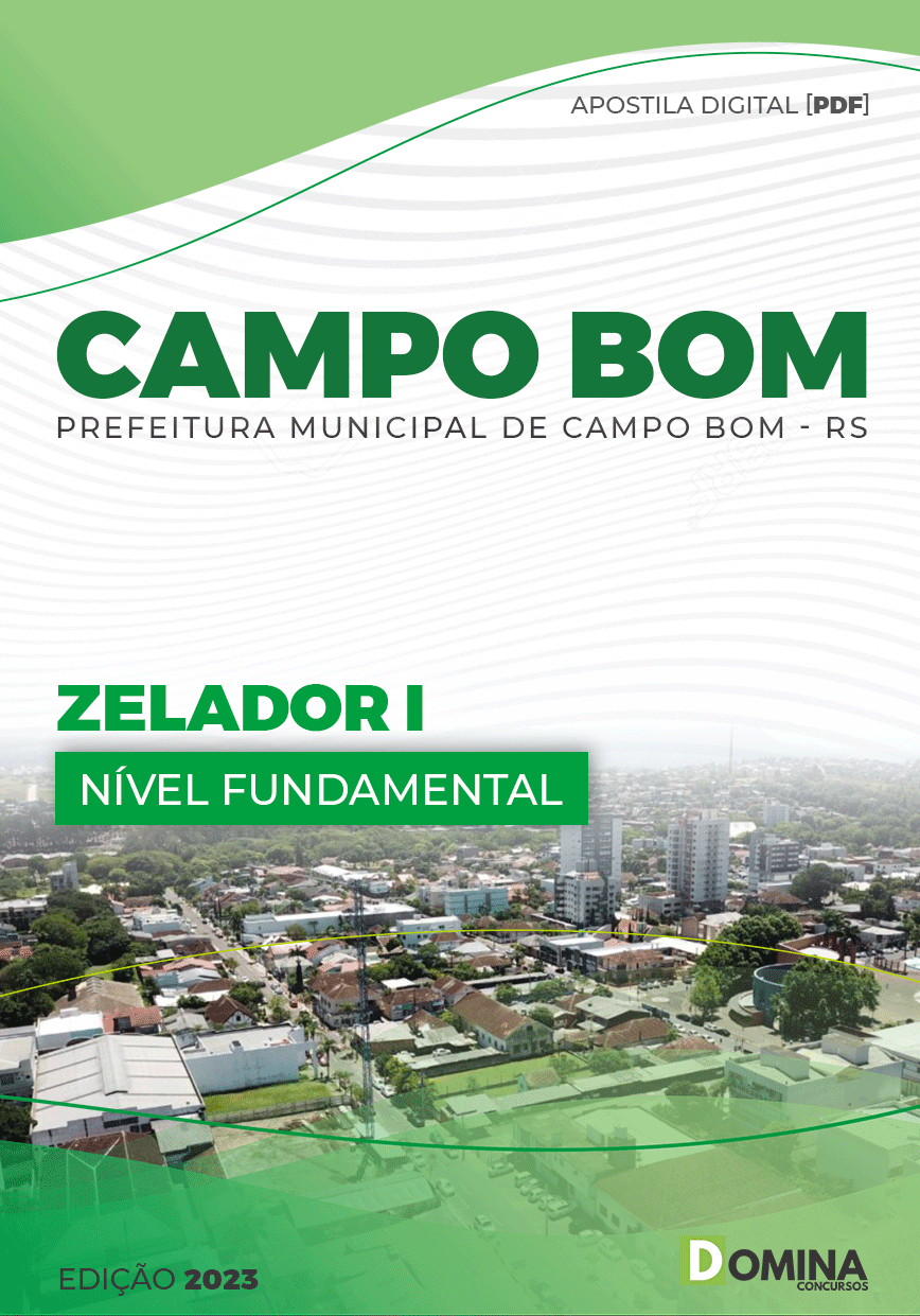 Apostila Concurso Pref Campo Bom RS 2023 Zelador I