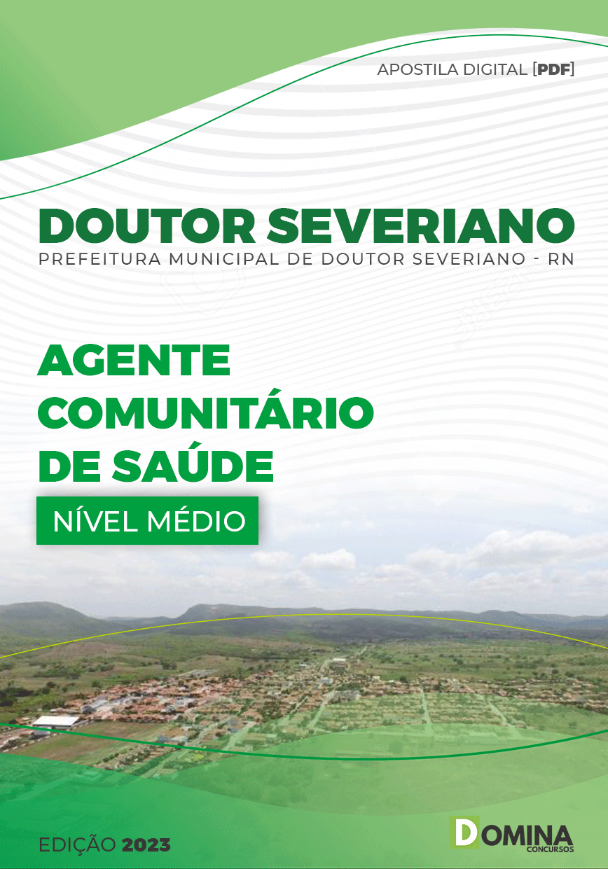 vApostila Pref Doutor Severiano RN 2023 Agente Comunitário Saúde