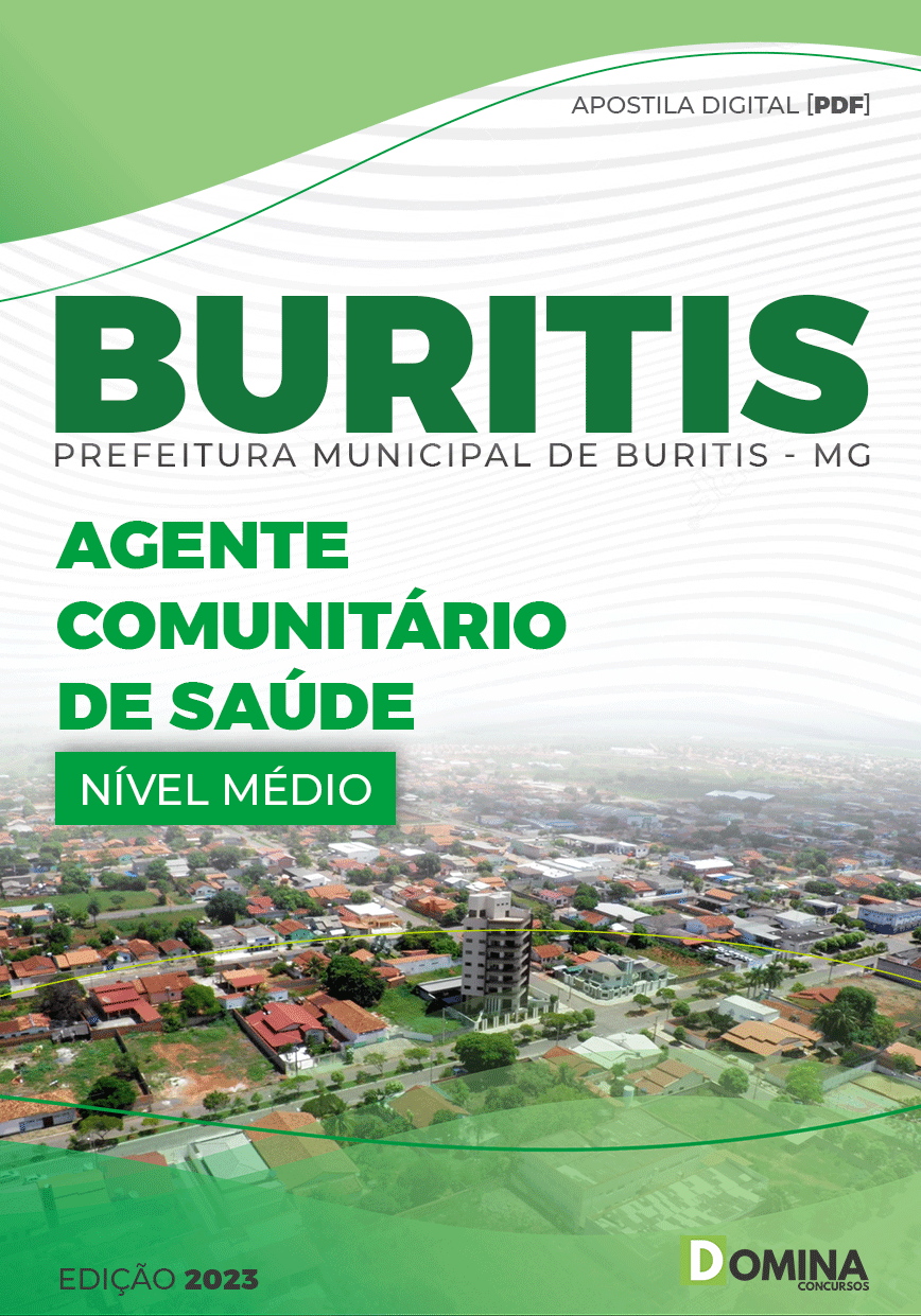 Apostila Pref Buritis MG 2023 Agente Comunitário Saúde