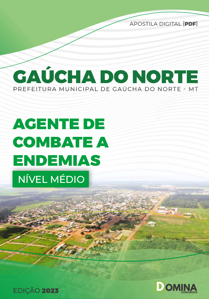 Apostila Pref Gaúcha do Norte MT 2023 Agente Combate Endemias
