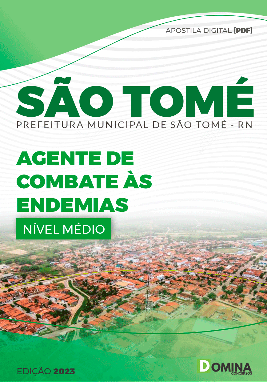 Apostila Pref São Tomé RN 2022 Agente Combate Endemias