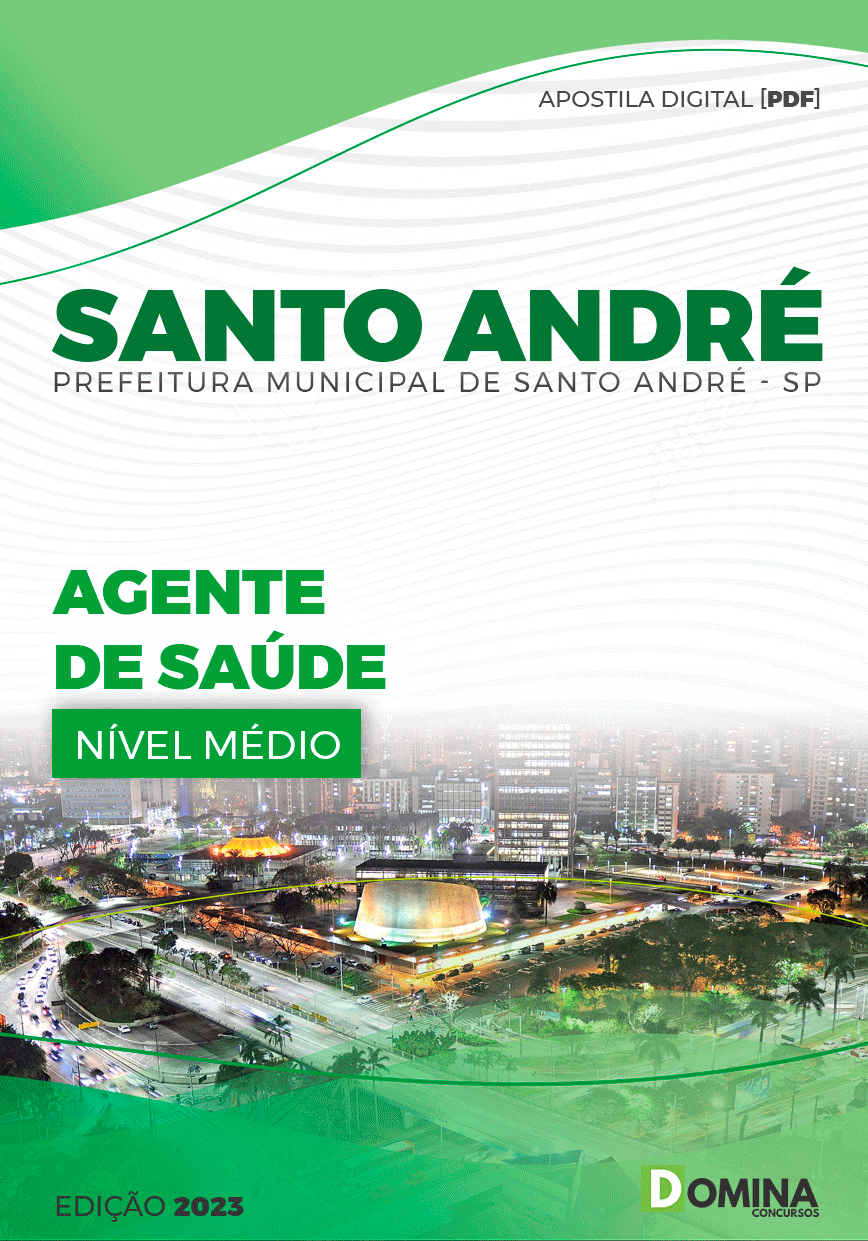 Apostila Digital Pref Santo André SP 2023 Agente Saúde