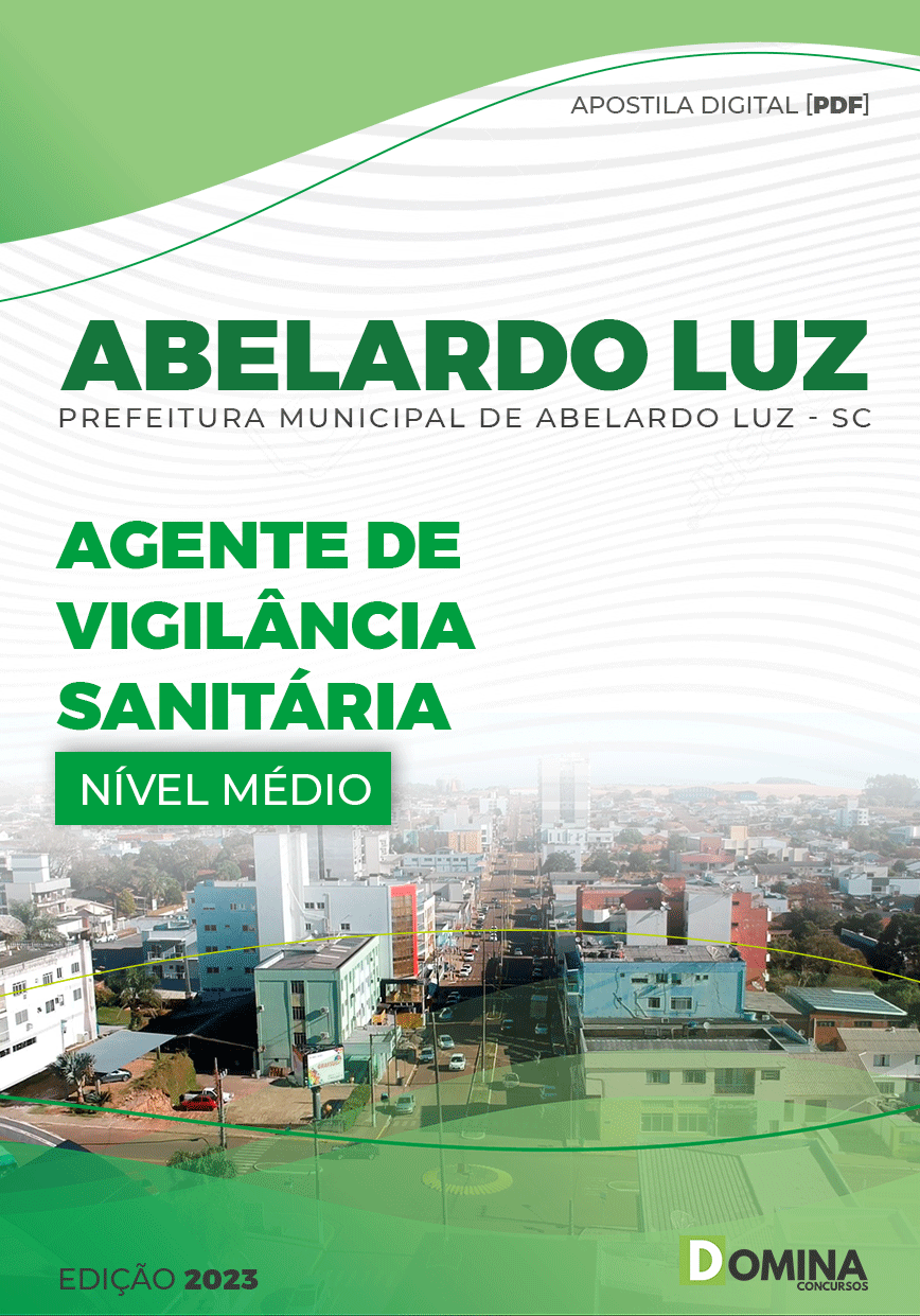 Apostila Pref Abelardo Luz SC 2023 Agente Vigilância Sanitária