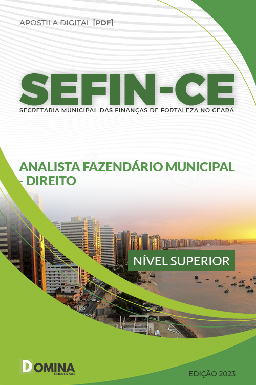 Apostila SEFIN CE 2023 Analista Fazendário Municipal Direito