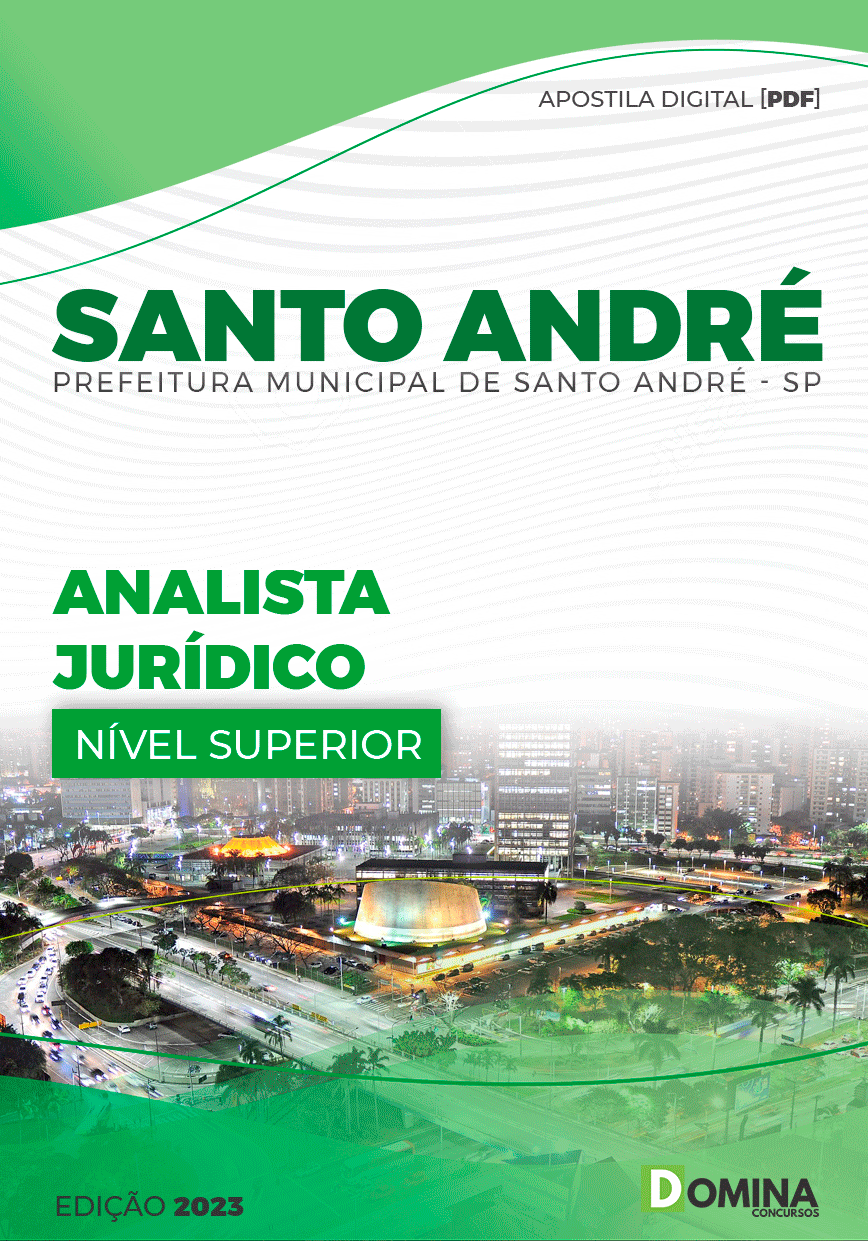Apostila Digital Pref Santo André SP 2023 Analista Jurídico