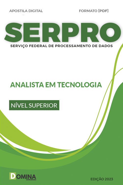 Apostila Concurso SERPRO 2023 Analista Tecnologia
