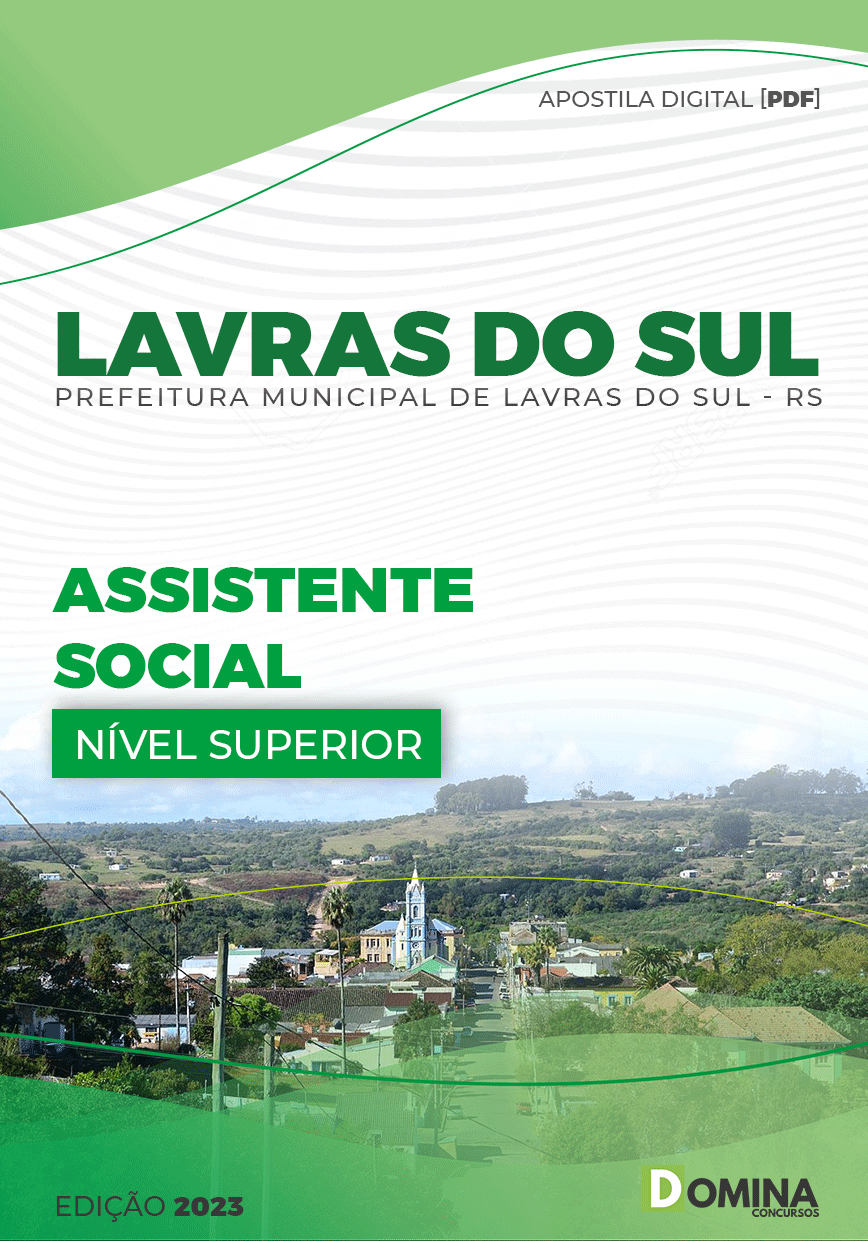 Apostila Pref Lavras do Sul RS 2023 Assistente Social