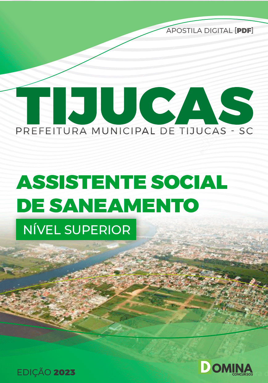 Apostila Pref Tijucas SC 2023 Assistente Social Saneamento