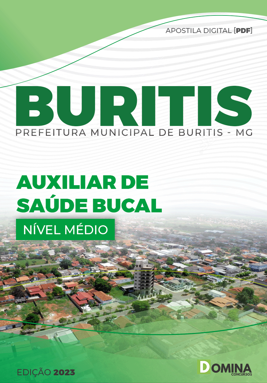 Apostila Concurso Pref Buritis MG 2023 Auxiliar Saúde Bucal