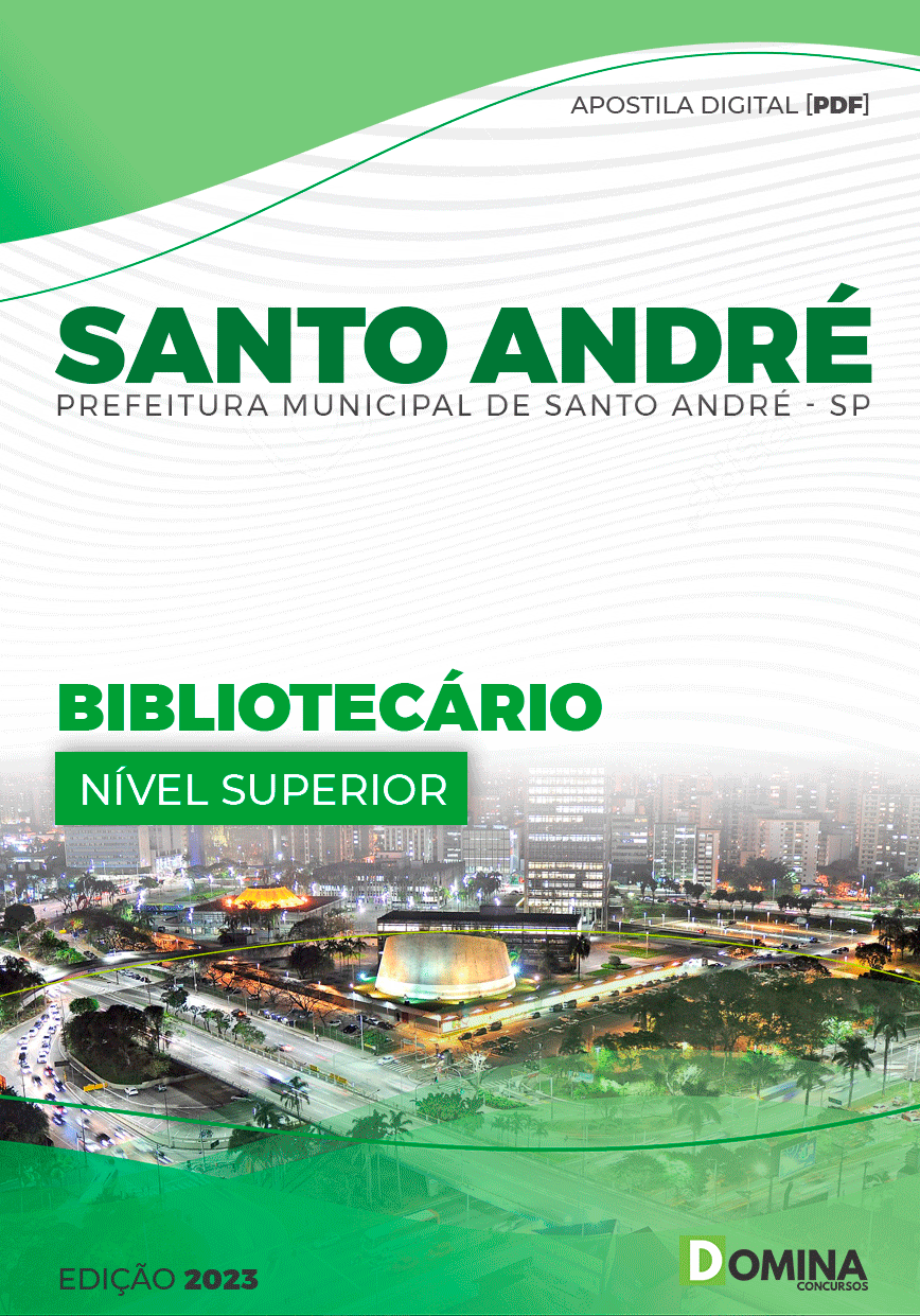 Apostila Digital Pref Santo André SP 2023 Bibliotecário
