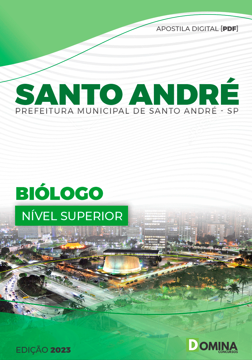 Apostila Digital Pref Santo André SP 2023 Biólogo