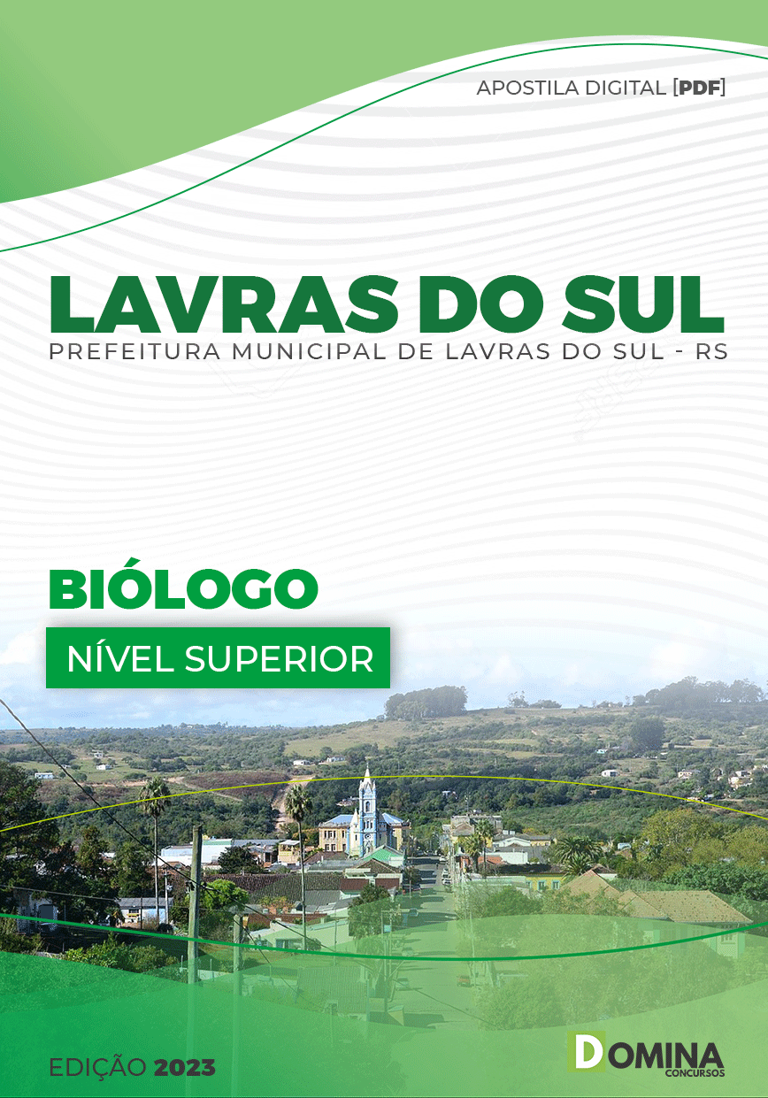 Apostila Digital Pref Lavras do Sul RS 2023 Biólogo