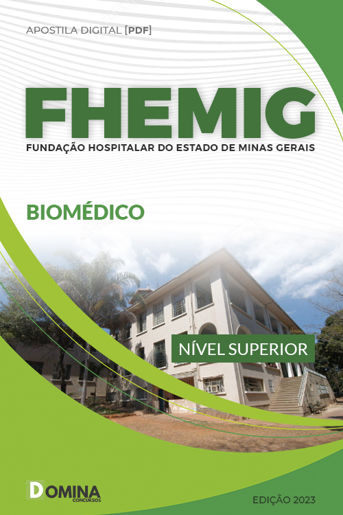 Apostila Digital Concurso FHEMIG 2023 Biomédico
