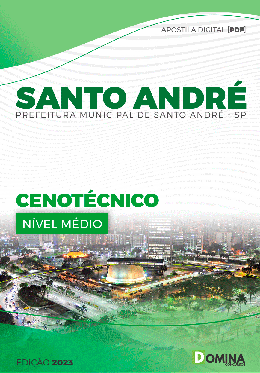 Apostila Digital Pref Santo André SP 2023 Cenotécnico