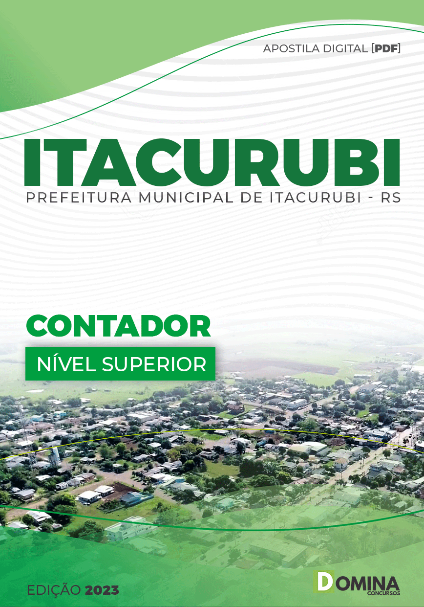 Apostila Concurso Pref Itacurubi RS 2023 Contador