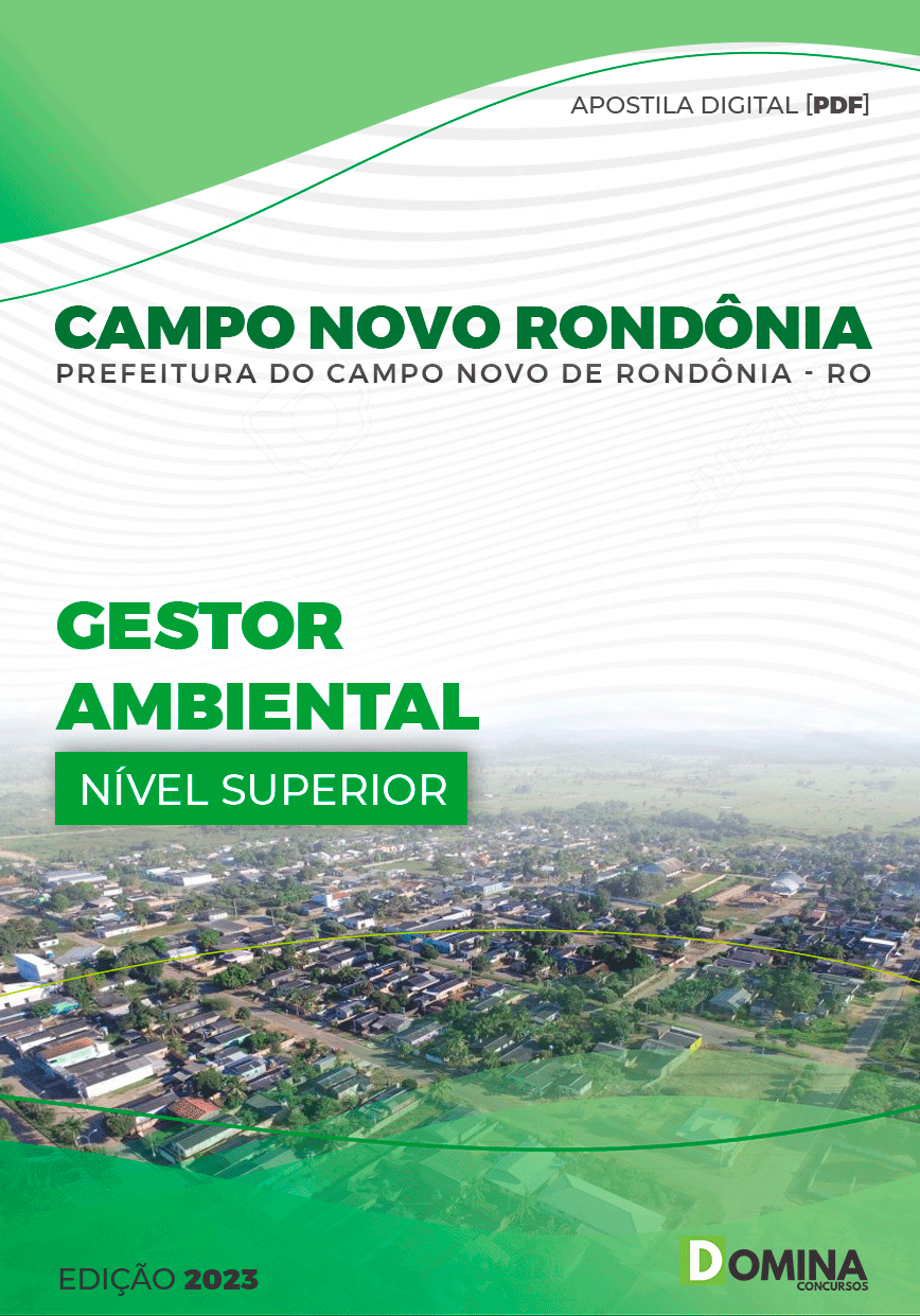 Apostila Pref Campo Novo Rondônia RO 2023 Contador