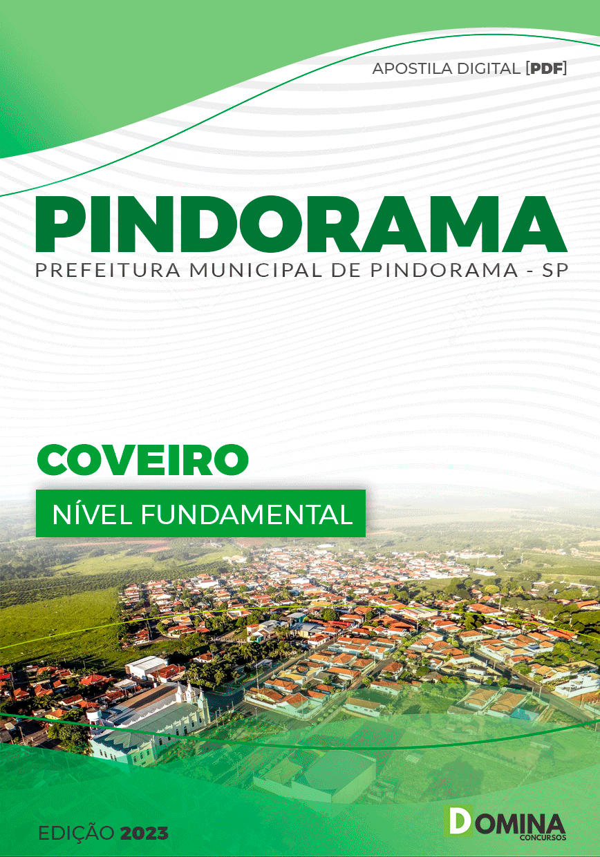Apostila Concurso Pref Pindorama SP 2023 Coveiro