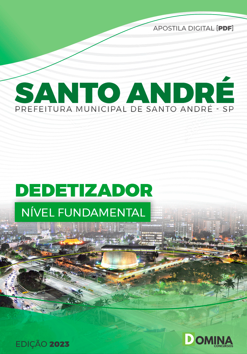 Apostila Digital Pref Santo André SP 2023 Dedetizador