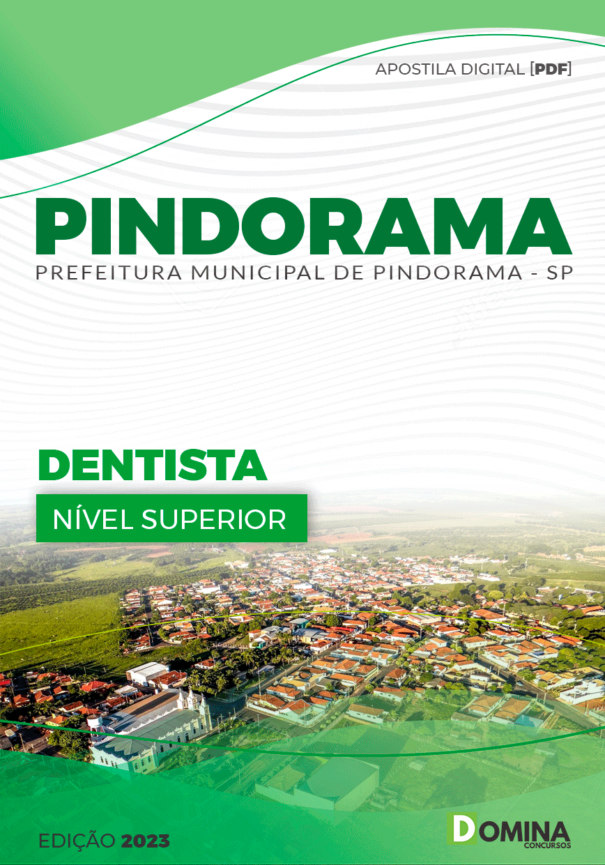 Apostila Concurso Perf Pindorama SP 2023 Dentista